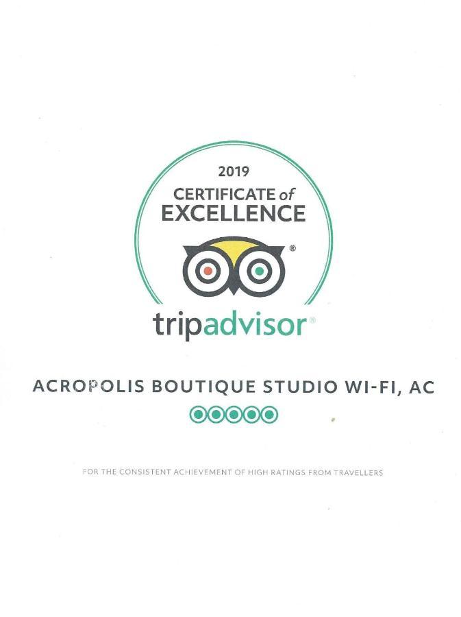 Acropolis Boutique Studio, Koukaki Apartment Athena Bagian luar foto